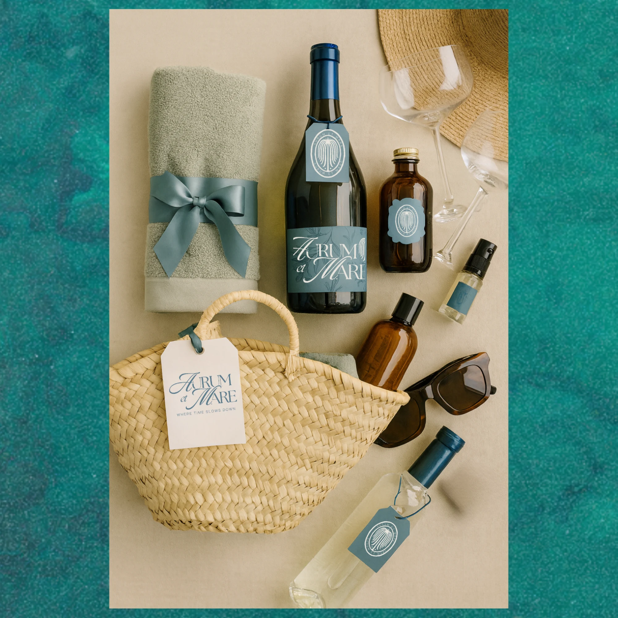 Aurum et Mare branded seasonal campaign