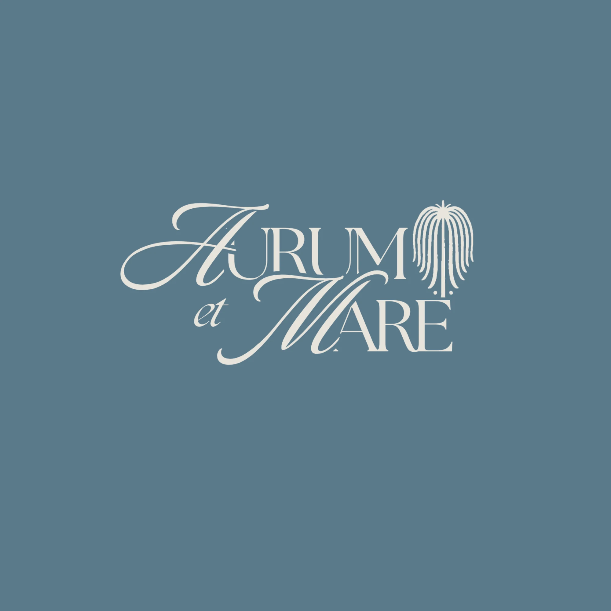 Aurum et Mare logo application